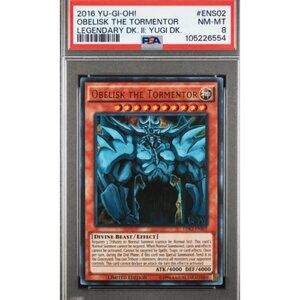 OBELISK THE TORMENTOR LEGENDARY DK. II: YUGI DK. 2016 YU-GI-OH! #ENS02 NM-MT 8